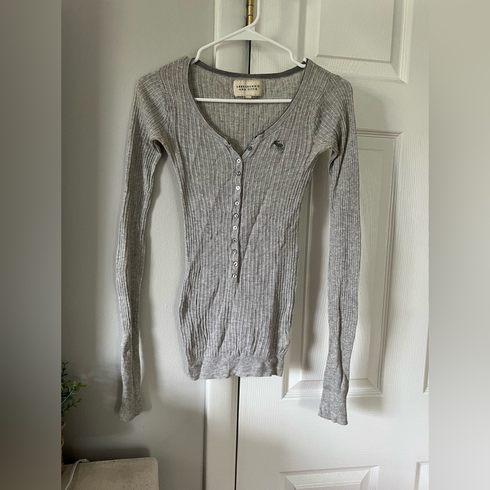 Y2K Ribbed Cardigan Sweater